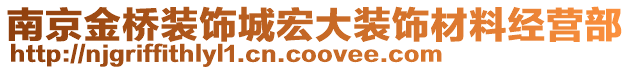 南京金橋裝飾城宏大裝飾材料經營部