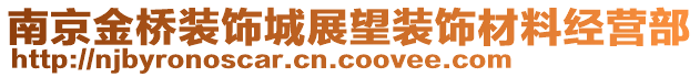 南京金橋裝飾城展望裝飾材料經營部
