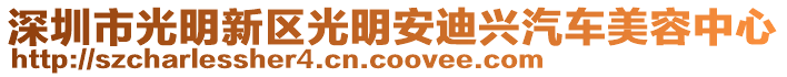 深圳市光明新區(qū)光明安迪興汽車美容中心