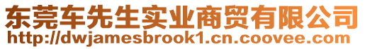 東莞車(chē)先生實(shí)業(yè)商貿(mào)有限公司