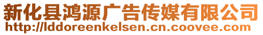 新化縣鴻源廣告?zhèn)髅接邢薰? style=