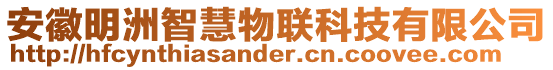 安徽明洲智慧物聯(lián)科技有限公司