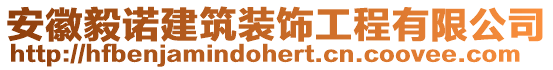 安徽毅諾建筑裝飾工程有限公司