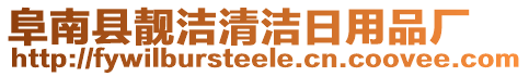 阜南縣靚潔清潔日用品廠