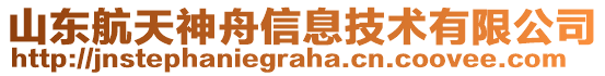 山東航天神舟信息技術(shù)有限公司