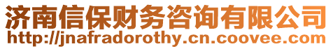 濟南信保財務咨詢有限公司