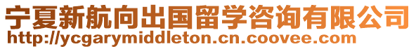 寧夏新航向出國留學咨詢有限公司