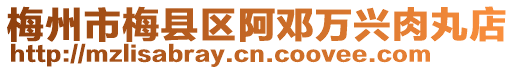 梅州市梅縣區阿鄧萬興肉丸店