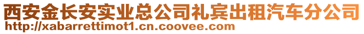 西安金長安實(shí)業(yè)總公司禮賓出租汽車分公司