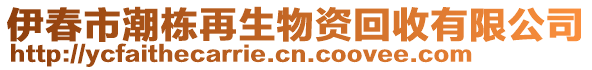 伊春市潮棟再生物資回收有限公司