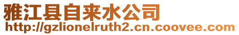雅江縣自來水公司