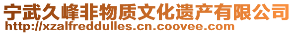 寧武久峰非物質(zhì)文化遺產(chǎn)有限公司