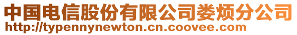 中国电信股份有限公司娄烦分公司