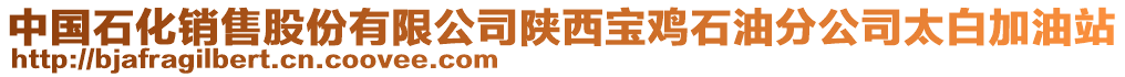 中國石化銷售股份有限公司陜西寶雞石油分公司太白加油站