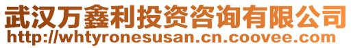 武漢萬(wàn)鑫利投資咨詢有限公司