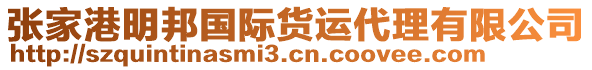 張家港明邦國際貨運(yùn)代理有限公司