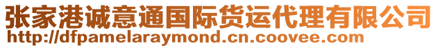 張家港誠(chéng)意通國(guó)際貨運(yùn)代理有限公司