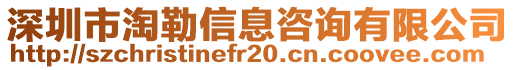 深圳市淘勒信息咨詢有限公司