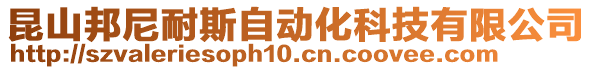 昆山邦尼耐斯自動化科技有限公司