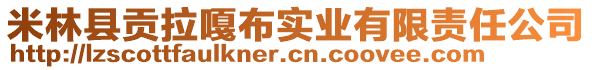 米林縣貢拉嘎布實(shí)業(yè)有限責(zé)任公司