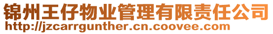 錦州王仔物業管理有限責任公司