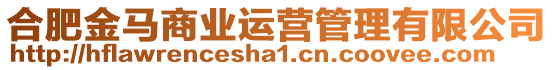 合肥金馬商業(yè)運(yùn)營(yíng)管理有限公司