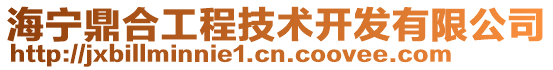 海寧鼎合工程技術(shù)開發(fā)有限公司