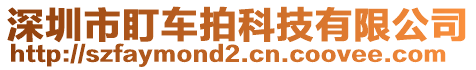 深圳市盯車拍科技有限公司