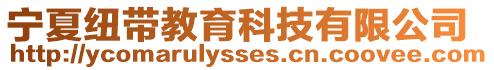 寧夏紐帶教育科技有限公司