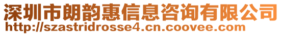 深圳市朗韻惠信息咨詢有限公司