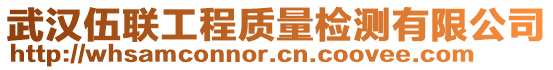 武漢伍聯(lián)工程質(zhì)量檢測有限公司