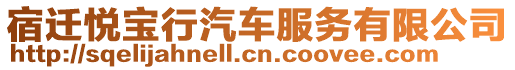 宿遷悅寶行汽車服務有限公司