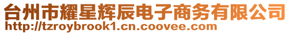 臺(tái)州市耀星輝辰電子商務(wù)有限公司