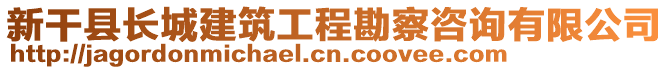 新干縣長城建筑工程勘察咨詢有限公司