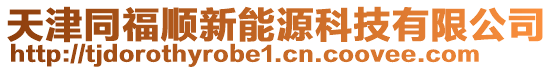 天津同福順新能源科技有限公司