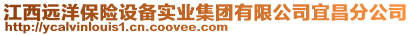 江西遠洋保險設(shè)備實業(yè)集團有限公司宜昌分公司