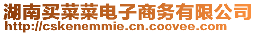 湖南買菜菜電子商務有限公司