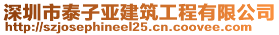 深圳市泰子亞建筑工程有限公司