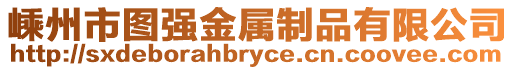嵊州市圖強(qiáng)金屬制品有限公司