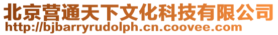 北京營通天下文化科技有限公司