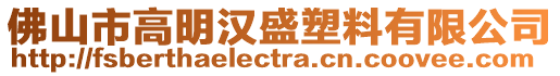 佛山市高明漢盛塑料有限公司