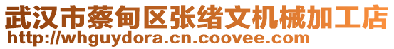 武漢市蔡甸區(qū)張緒文機械加工店