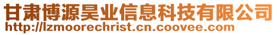 甘肅博源昊業(yè)信息科技有限公司