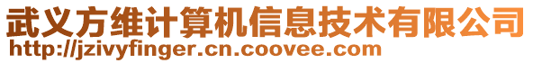 武義方維計算機信息技術有限公司