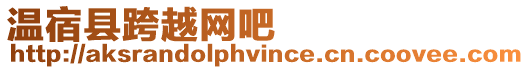 溫宿縣跨越網吧