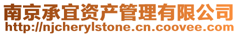 南京承宜資產管理有限公司