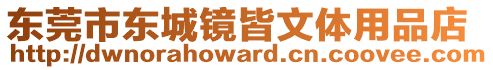 東莞市東城鏡皆文體用品店