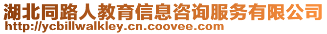 湖北同路人教育信息咨詢服務有限公司
