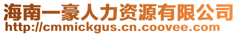 海南一豪人力資源有限公司