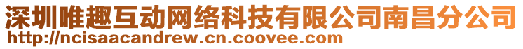 深圳唯趣互動網絡科技有限公司南昌分公司